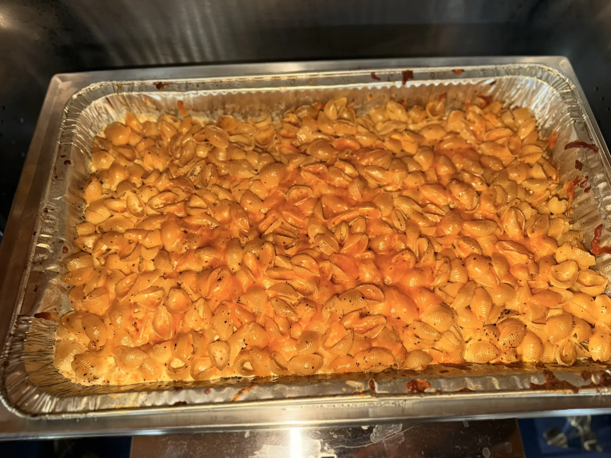 Baked mac and cheese